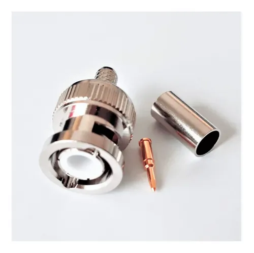 Conector Bnc Macho Para Crimpear Cable Rg-58